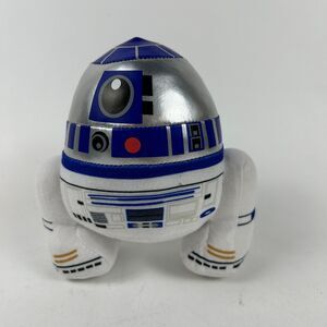 Star Wars R2D2 Plush Collectible Robot Heroez by SE7EN20‎ Stuffed Toy White Blue